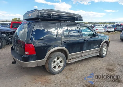2004 Ford Explorer Eddie Bauer from USA, damaged, VIN 1FMZU74K44UB41776